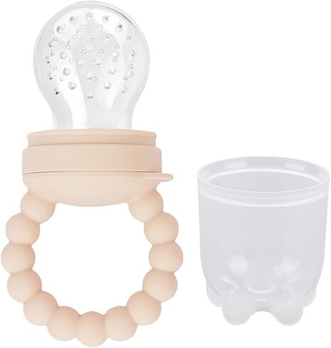 الفاكهة الغذاء المغذية مصاصة الفاكهة المغذية الطفل عضاضة لعبة سيليكون الفاكهة المغذية الطفل الفاكهة المغذية اللهايات (الكاكي) in Kuwait