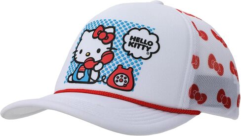 قبعة سائق الشاحنة البيضاء للبالغين من Hello Kitty in Saudi Arabia