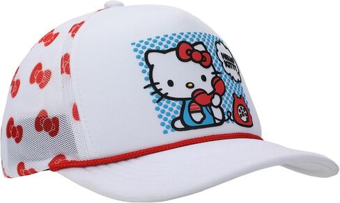 قبعة سائق الشاحنة البيضاء للبالغين من Hello Kitty in Saudi Arabia