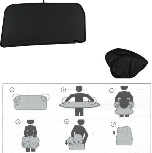 عبوتان من مظلات الشمس لنافذة السيارة لسيارة Honda CRV 2023 2024 - مانع ظل الشمس أو ظل النافذة الجانبية للسيارة للتخييم والقيلولة والنوم والرضاعة الطبيعية in Kuwait