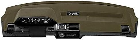 Coverking Dash Cover Mat Pad Custom Designed for Select Dodge Ram 2500 Dashboards: Polycarpet Material, Brown in Saudi Arabia