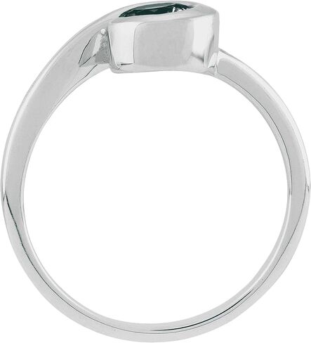 Silpada 'Another Trip Around the Sun' Created Emerald Ring in Sterling Silver, Size 7, Size 7 in Saudi Arabia
