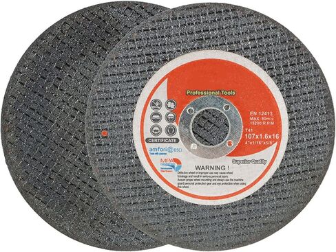 25 قطعة 4 بوصة × 1/16 بوصة × 5/8 بوصة عجلات قطع من الفولاذ المقاوم للصدأ مناسبة للمعادن والفولاذ المقاوم للصدأ، عجلة قطع طاحونة الزوايا، أقراص القطع in Kuwait