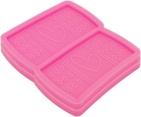 Super Shiny Phone Grip Band Aid Mold Epoxy Resin Mould, 2pc Silicone Molds DIY for Jewellery Badge Reel in Saudi Arabia