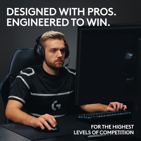 Logitech G PRO X TKL Rapid Tenkeyless Gaming Keyboard (Hall-Effect) - Black | Hall-Effect Magnetic Analog Switches with Rapid Trigger, Lightsync RGB, Detachable USB-C Cable, Volume Roller & Media Buttons in Kuwait