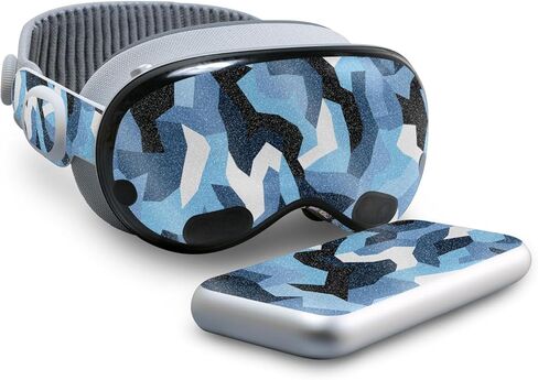 VR Skin Compatible with Apple Vision Pro - Neutral Flowers - Premium 3M Vinyl Protective Wrap Decal Cover - Easy to Apply | Crafted in The USA by MightySkins in Kuwait