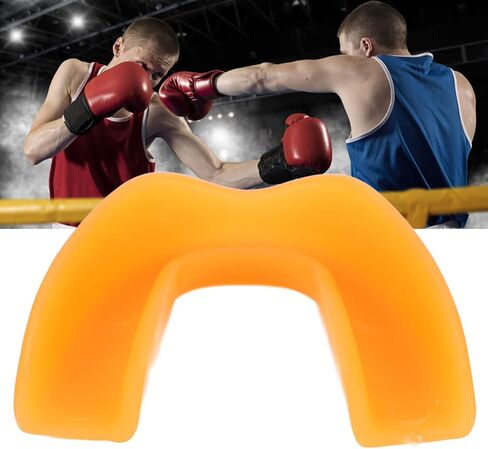 Sports Mouthguards, Impact Protection for Teeth Sports Mouthguards Adults and Kids Sports Mouthguards Easy Fit Shock Absorbing Pads Including Rugby MMA Martial Arts Kickboxing Judo Hockey Boxe in Saudi Arabia
