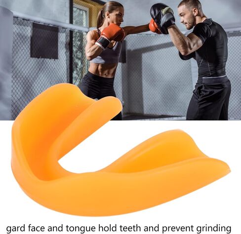 Sports Mouthguards, Impact Protection for Teeth Sports Mouthguards Adults and Kids Sports Mouthguards Easy Fit Shock Absorbing Pads Including Rugby MMA Martial Arts Kickboxing Judo Hockey Boxe in Saudi Arabia