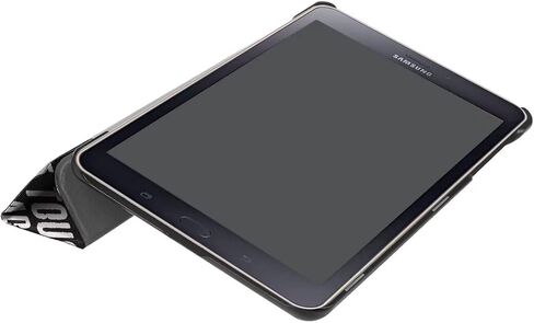غطاء تابلت لهاتف سامسونج جالاكسي تاب A 8.0 SM-T380 SM-T385C (إصدار 2017)، حافظة جلدية رفيعة للغاية وخفيفة الوزن بحامل قابل للطي لهاتف سامسونج جالاكسي تاب A 8.0 2017 T380 T385 8 بوصة (عين كبيرة) in Saudi Arabia