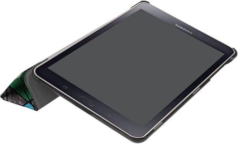 غطاء تابلت لهاتف سامسونج جالاكسي تاب A 8.0 SM-T380 SM-T385C (إصدار 2017)، حافظة جلدية رفيعة للغاية وخفيفة الوزن بحامل قابل للطي لهاتف سامسونج جالاكسي تاب A 8.0 2017 T380 T385 8 بوصة (عين كبيرة) in Saudi Arabia