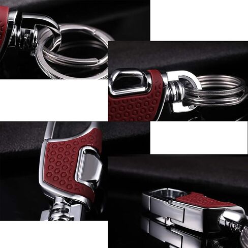 سلسلة مفاتيح LanMa من الفولاذ المقاوم للصدأ شديدة التحمل، سلسلة مفاتيح أنيقة للرجال in Kuwait