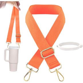 Water Bottle Holder with Strap for 40oz 30oz Tumbler with Handle, Adjustable Strap for Tumbler Accessories in Saudi Arabia