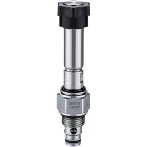 1pc LSV6 08 2NOSP M AC220V AC110V Manual Threaded Inserted Valve Two-position Two-way Normally Open Check Valve(DC12V_WITHOUT MANUAL) in Saudi Arabia