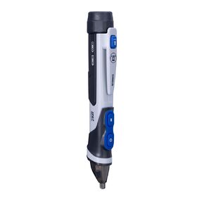 Westinghouse Dual Range Non-Contact Voltage Detector, 12V-1000V AC Pen, Flashlight and Worklight, IP67 Dust & Waterproof; Audible and Flashing Led Alarms, Pocket Clip, CAT IV Rating; 2-Year Warranty in Kuwait