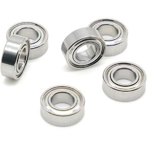 7x14x3.5mm S687zz Stainless Steel S687 Miniature Ball Bearings 10pcs in Saudi Arabia