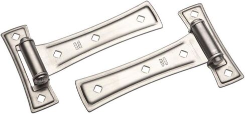 7 in. Ornamental T Hinge Satin Nickel in Saudi Arabia