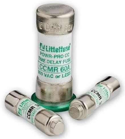 Littelfuse CCMR40 ، 40 أمبير ، 600/250V AC/DC ، UL CC CC Dual Element Time Vuse Fuse in Saudi Arabia