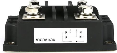 1PC مرحلة واحدة تصحيح الوحدة النمطية MDQ300A 1600V كبيرة تصحيح جسر كومة لوحة اللحام in Saudi Arabia