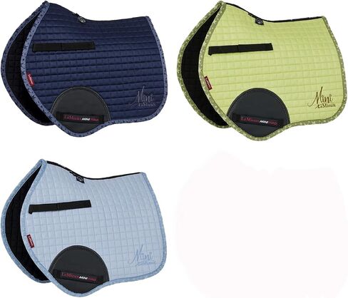 Lemieux Mini Jump Jump Suede Square Saddle for Ponies - Treasable & Soft - بطانة الخيزران - سرج للخيول - معدات وركوب الفروسية in Saudi Arabia