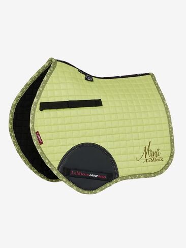 Lemieux Mini Jump Jump Suede Square Saddle for Ponies - Treasable & Soft - بطانة الخيزران - سرج للخيول - معدات وركوب الفروسية in Saudi Arabia