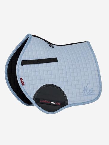 Lemieux Mini Jump Jump Suede Square Saddle for Ponies - Treasable & Soft - بطانة الخيزران - سرج للخيول - معدات وركوب الفروسية in Saudi Arabia