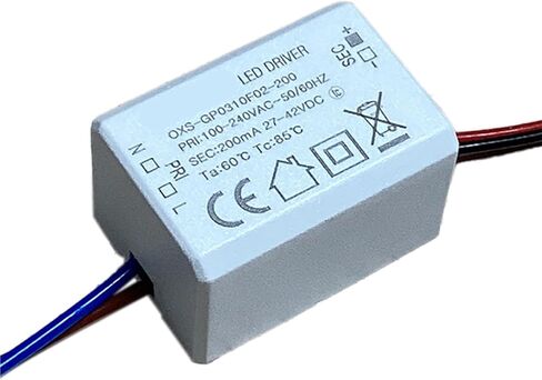 8.4W 200mA 700mA 900mA Ultra-Small Driver mini Thumb Power Supply Constant Current LED Light tranformer(27-42V 200mA,2PCS) in Saudi Arabia