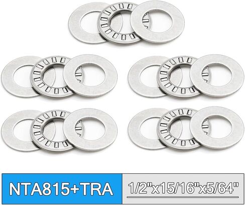 NTA815 + TRA Inch Thrust Needle Roller Bearing with Two TRA815 Washers 12.7 * 23.8 * 1.984 mm (5 PCS) TC815 NTA 815 in Saudi Arabia