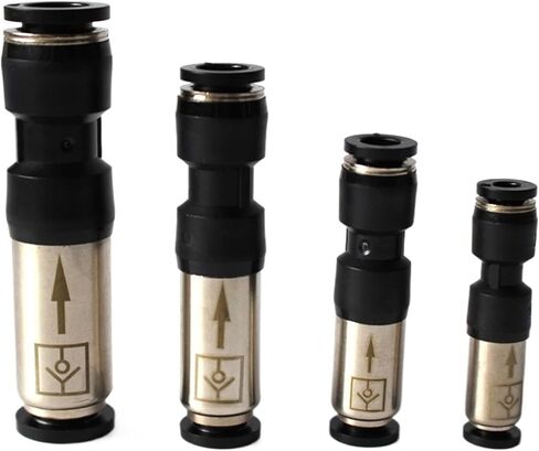 10pcs Pneumatic one-way check valve SPU-4 6 8 10 12mm elbow SPV gas pipe quick insertion check valve connector(SPV,6MM(10ocs)) in Saudi Arabia