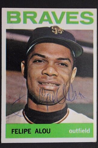 Felipe alou SF Giants 1964 Topps #65 Catgrogr in Saudi Arabia