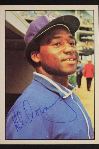 Alphonso Downing Dodgers Autographed 1975 SSPC #66 Signed Card RARE 16L - MLB Autographed Baseball Cards in Saudi Arabia