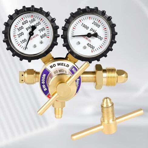منظم النيتروجين BO مع 0-800 PSI ، CGA580 اتصال مدخل و 1/4 '' 'الذك in Saudi Arabia