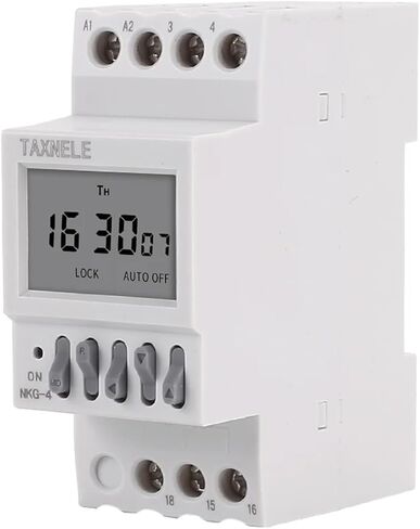 DIN Rail Timer ذكي microcputer microcomputer Auto Bell Ring Timer Time Switch School Bell 220V NKG-4 40 Group/Day in Kuwait