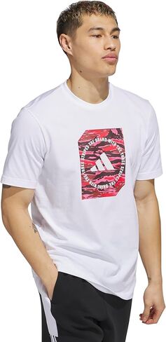 adidas Men's Camouflage Shape Graphic T-Shirt in Saudi Arabia