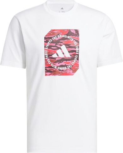 adidas Men's Camouflage Shape Graphic T-Shirt in Saudi Arabia