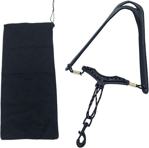 Saxophone Neck Strap, Less-Stress Leather Sax Strap with Plastic Beam and Metal Swivel Hook, Adjustable Saxophone Padded Strap for Alto Tenor Baritone Soprano Saxophone in Saudi Arabia