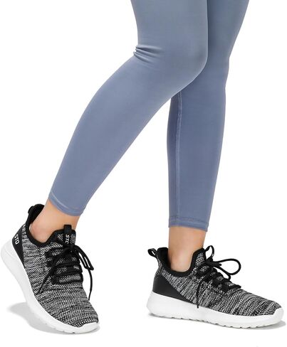 STQ Women's Walking Shoes Lightweight Running Tennis Shoes Non-Slip Comfortable Breathable Workout Gym Sports Athletic Orthopedic Sneakers Navy Purple 9.5 in Saudi Arabia