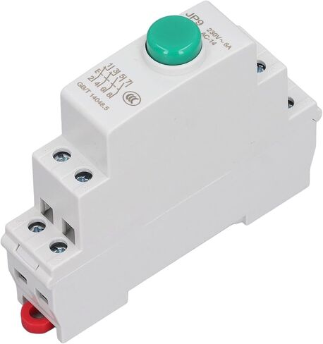زر الضغط على السكك الحديدية DIN ، مفتاح Pushbutton مثبت على السكك الحديدية DIN AC230V 2NO 2NC مفتاح Pushbutton للبدء المغناطيسي مكافحة خط كهربائي كهربائي JP9 in Saudi Arabia