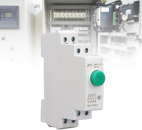 زر الضغط على السكك الحديدية DIN ، مفتاح Pushbutton مثبت على السكك الحديدية DIN AC230V 2NO 2NC مفتاح Pushbutton للبدء المغناطيسي مكافحة خط كهربائي كهربائي JP9 in Saudi Arabia