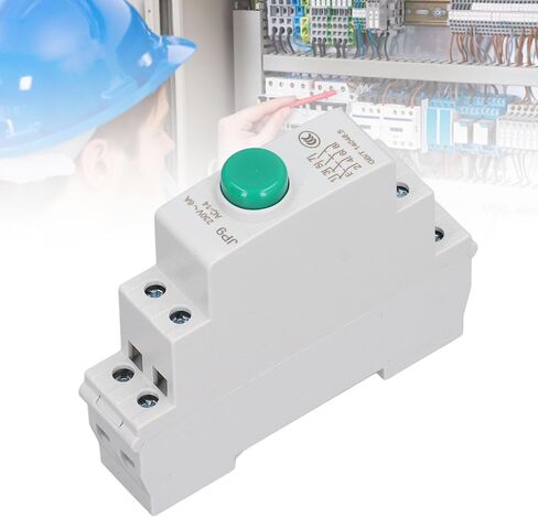 زر الضغط على السكك الحديدية DIN ، مفتاح Pushbutton مثبت على السكك الحديدية DIN AC230V 2NO 2NC مفتاح Pushbutton للبدء المغناطيسي مكافحة خط كهربائي كهربائي JP9 in Saudi Arabia