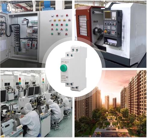زر الضغط على السكك الحديدية DIN ، مفتاح Pushbutton مثبت على السكك الحديدية DIN AC230V 2NO 2NC مفتاح Pushbutton للبدء المغناطيسي مكافحة خط كهربائي كهربائي JP9 in Saudi Arabia