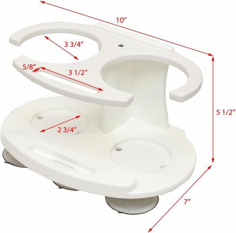 Taco Boat Drink Cup حامل P01-2020W | 2-تومير بيضاء بولي in Saudi Arabia