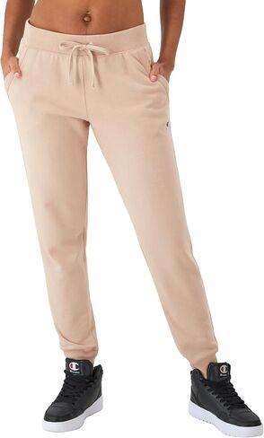 Champion Women's Fleece الركض ، شعار Standard Fit ، Midwight ، Script & C ، متوفر بشكل منتظم و PLUS in Saudi Arabia