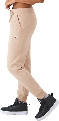 Champion Women's Fleece الركض ، شعار Standard Fit ، Midwight ، Script & C ، متوفر بشكل منتظم و PLUS in Saudi Arabia