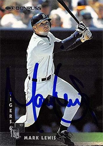 بطاقة البيسبول مارك لويس (ديترويت تايجرز ، SC) 1997 Donruss #236 - بطاقات الصاعد الموقعة لكرة القدم in Saudi Arabia