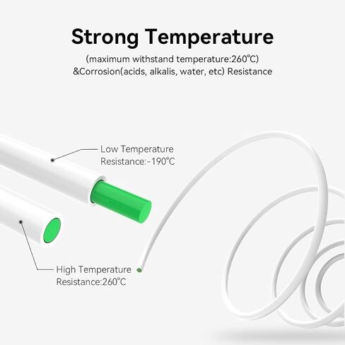 ptfe tube for 1.75mm filament ptfe tubing 3d printer tube teflon tube bowden tube(ID2.5mm*OD4mm（5m）/16.4ft) in Saudi Arabia