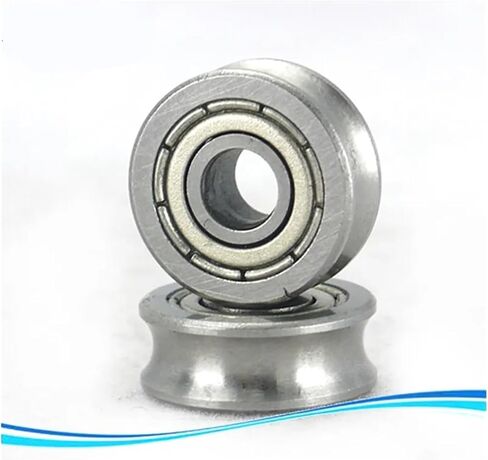 محامل الأسطوانة SU0631 6.35 * 31 * 10 * تحمل U Groove Steel Inch تحمل أخدود عميق RA 0.8 in Saudi Arabia