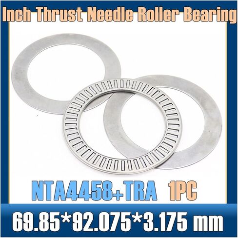NTA4458 + TRA Inch Thrust Needle Roller Bearing with Two TRA4458 Washers 69.85 * 92.075 * 3.175 mm (1 PC) TC4458 NTA 4458 in Saudi Arabia
