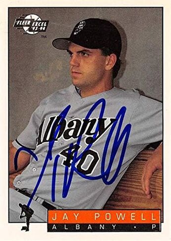 Jay Powell autographed Baseball Card (Baltimore Orioles, Albany, SC) 1993 Fleer Excel Rookie #14 - Baseball Slabbed Autographed Cards in Saudi Arabia