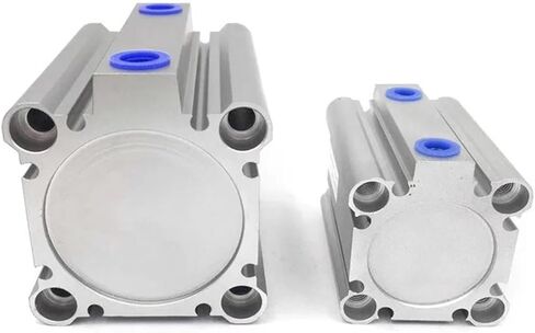 1PCS نوع قياسي مزدوج التمثيل مع المصد المطاطي نهاية قضيب واحد الخيط الذكور CQ2A50-10DCM الأسطوانة المضغوطة الألومنيوم (CQ2A50-50DCMZ) in Kuwait