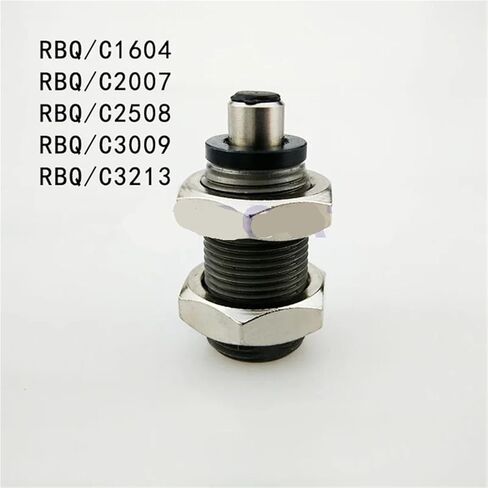 1pcs Pneumatic Air Cylinder Short Type Shock Absorber RBQ/RBQC1604/2007/2508/3009/3213 Type Air Buffers with Bumper(RBQ,1604) in Kuwait